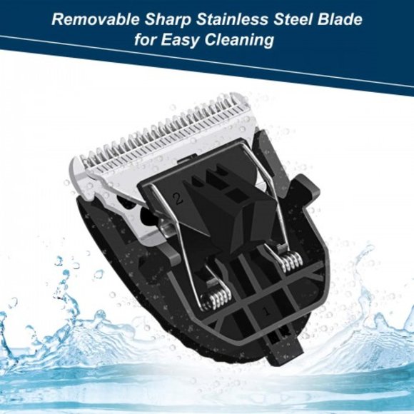 One-Button Cordless Hair Clipper Trimmer Kit - New - Picture 6 of 7